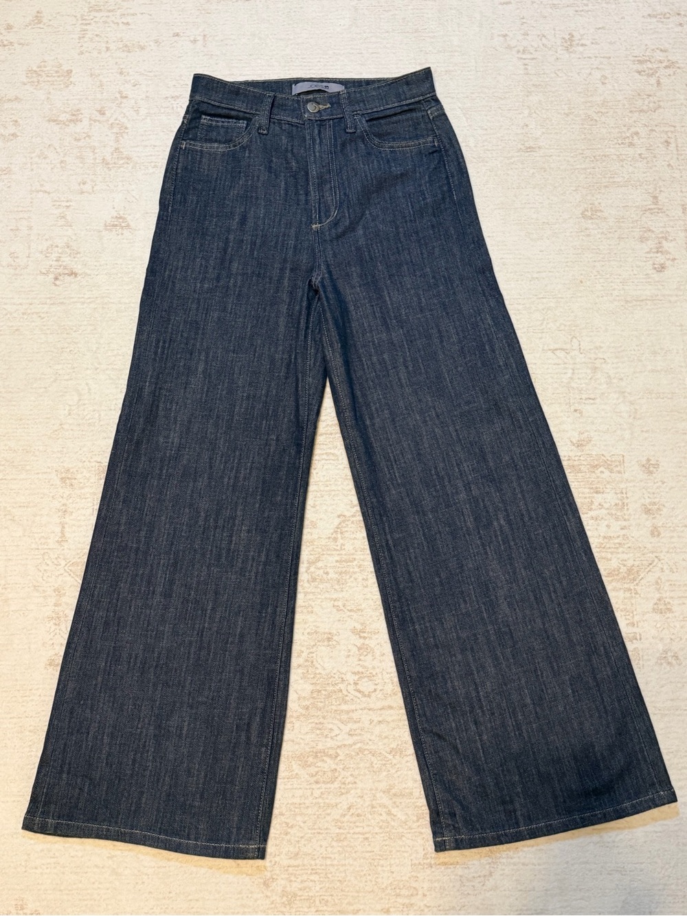 Joe's Jeans Dark Indigo Wide-Leg Flare Jeans